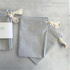 DUSTY BLUE STRIPE