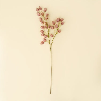 Pink Lantern Flower Stem, 34"