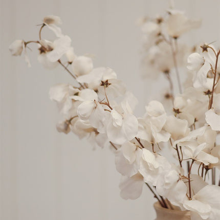 Cream Sweet Pea Floral Stem, 24"