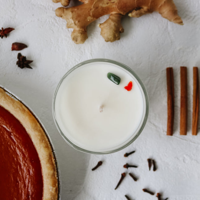 AURATAE Premium Collection Soy Candle, Pumpkin