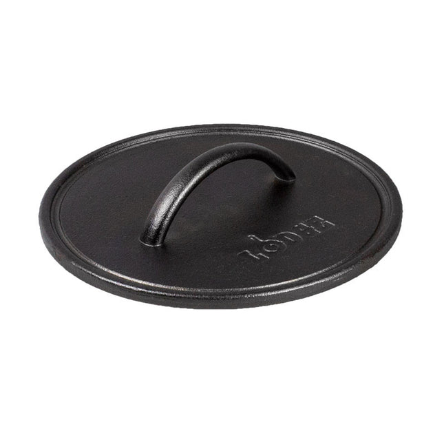 LODGE 8" Cast Iron Flat Grill Press