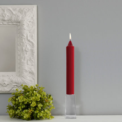 ROOT CANDLES Grecian Collenette 9" Candle, Garnet