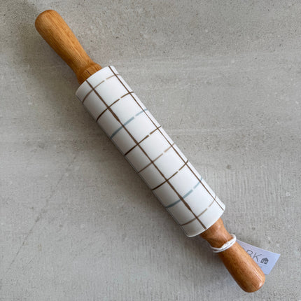 Silicone and Wood Rolling Pin