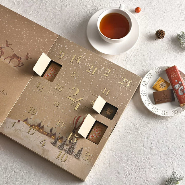 CAFE TASSE Belgian Chocolate Advent Calendar