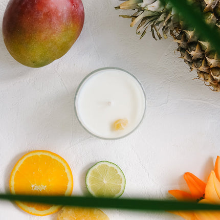 AURATAE Soy Candle, Guava Blush