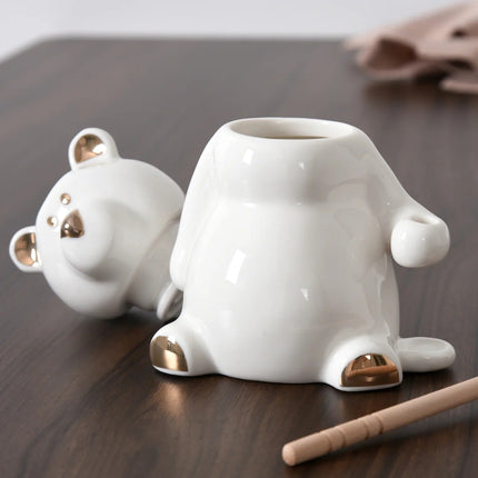 Porcelain Honey Bear in Box
