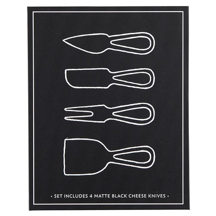 Charcuterie Knife Set, Matte Black