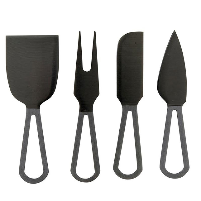 Charcuterie Knife Set, Matte Black