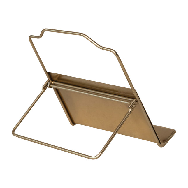 Gold Metal Book Stand