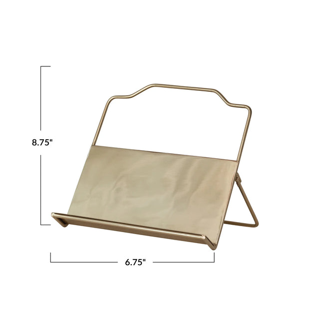 Gold Metal Book Stand