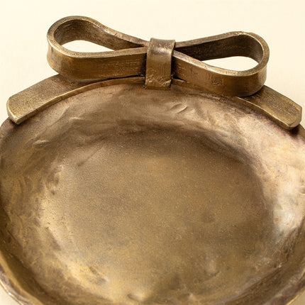 Iron Bow Catchall Boal w/Gold Finish