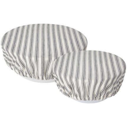 Ticking Stripe Bowl Covers