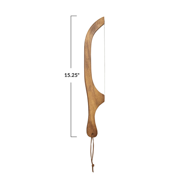 Acacia Wood Bread Bow