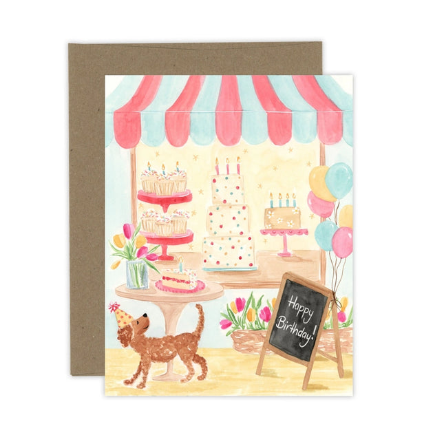 ALMEIDA ILLUSTRATIONS Happy Birthday Bakery