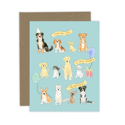 ALMEIDA ILLUSTRATIONS Happy Birthday Pups