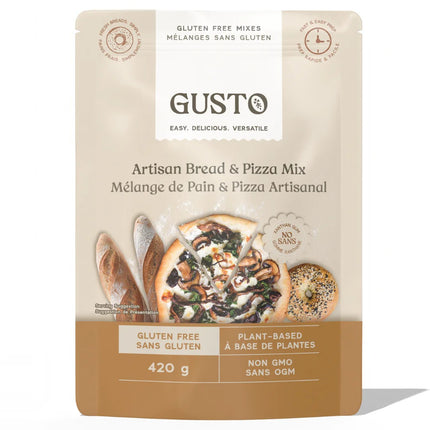 GUSTO Gluten-Free Artisan Bread & Pizza Mix