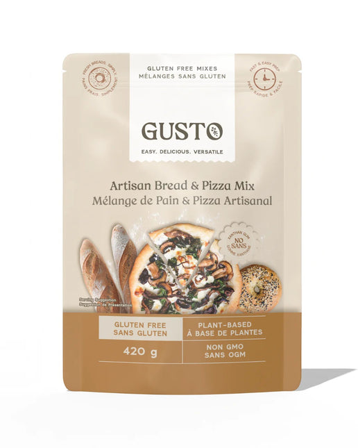 GUSTO Gluten-Free Artisan Bread & Pizza Mix