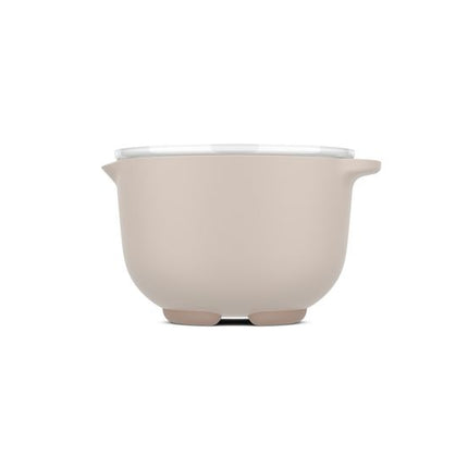 MEPAL Lidded Chef-It Mixing Bowl, Chalk, 1500ml