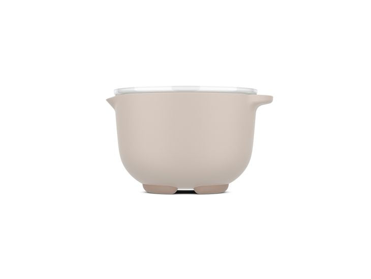MEPAL Lidded Chef-It Mixing Bowl, Chalk