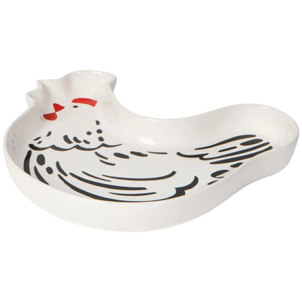 Ceramic Chicken Tray
