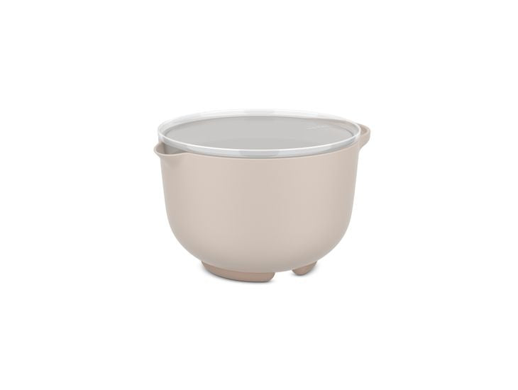 MEPAL Lidded Chef-It Mixing Bowl, Chalk