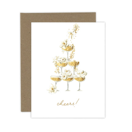 ALMEIDA ILLUSTRATIONS Champagne Cheers