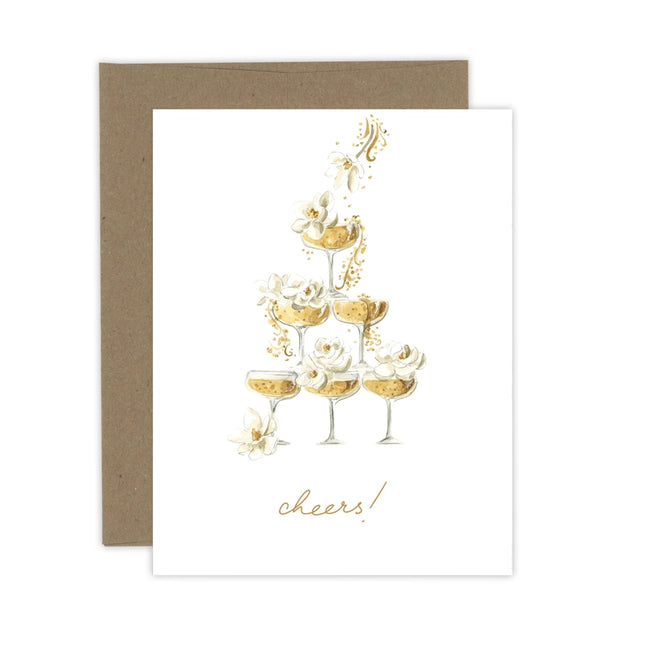 ALMEIDA ILLUSTRATIONS Champagne Cheers