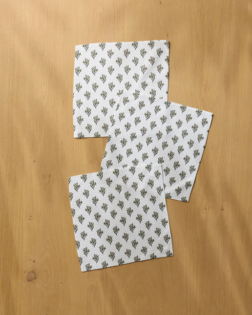 GEOMETRY Dishcloths, Set of 3