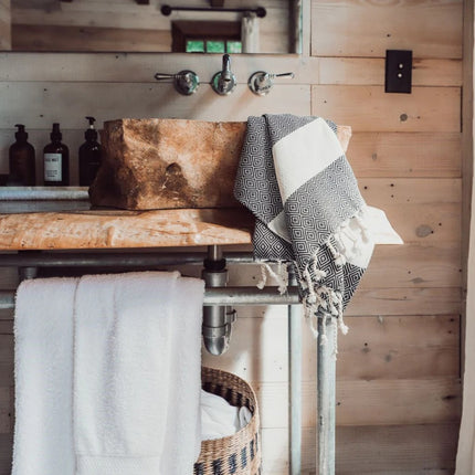 POKOLOKO Diamond Turkish Tea Towel