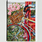 #25 Roses in Bike Basket