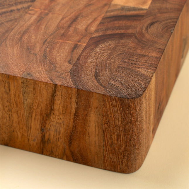 End Grain Acacia Butcher Block