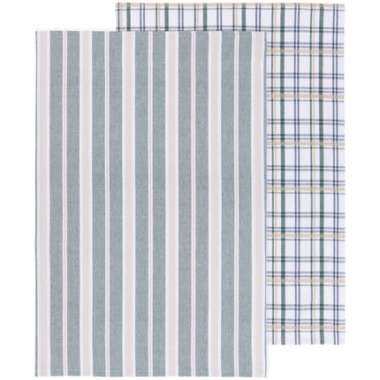 Terrace Recycled Cotton Dishtowels, Set of 2