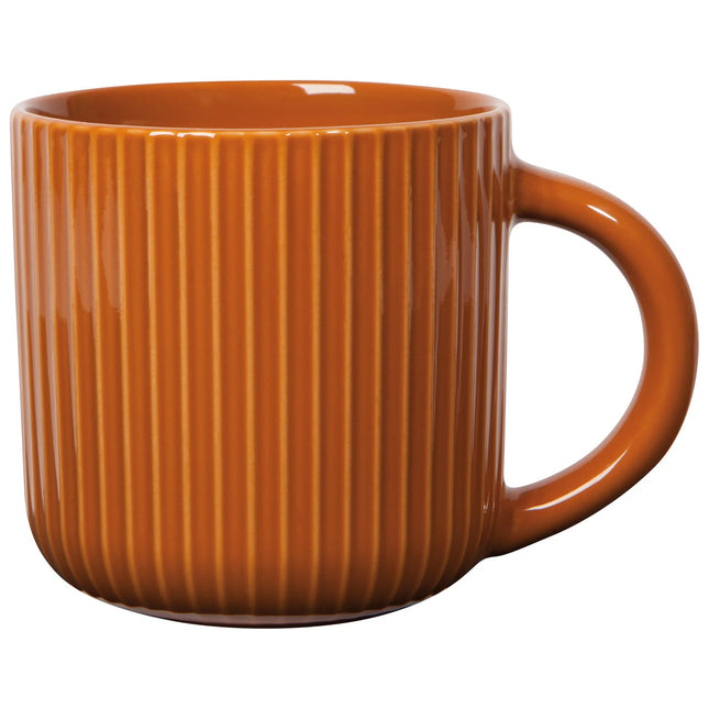 Stoneware Fluted Mug, 22oz