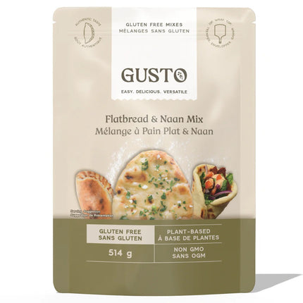 GUSTO Gluten-Free Flatbread & Naan Mix
