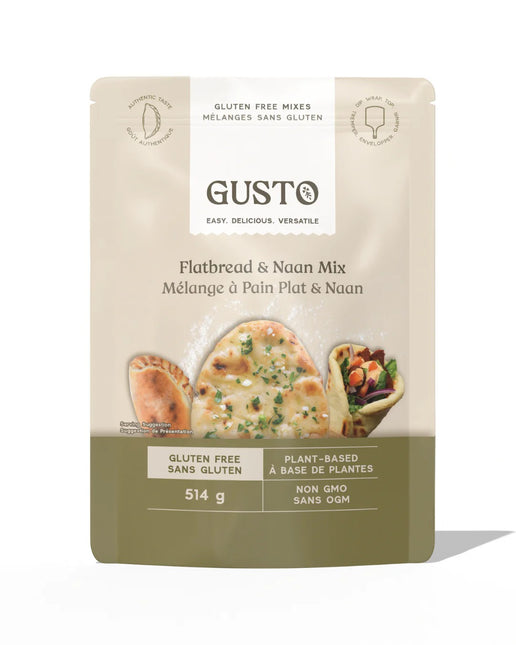 GUSTO Gluten-Free Flatbread & Naan Mix