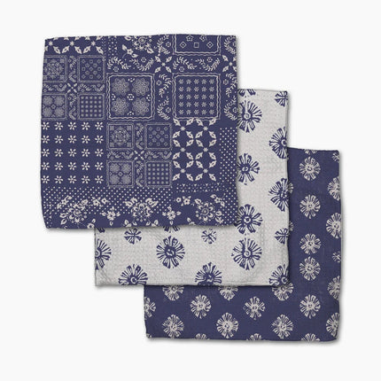 GEOMETRY Dishcloths, Set of 3