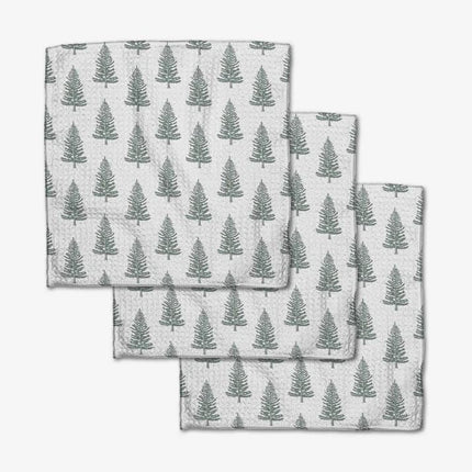 GEOMETRY Seasonal Dishcloths, Set of 3