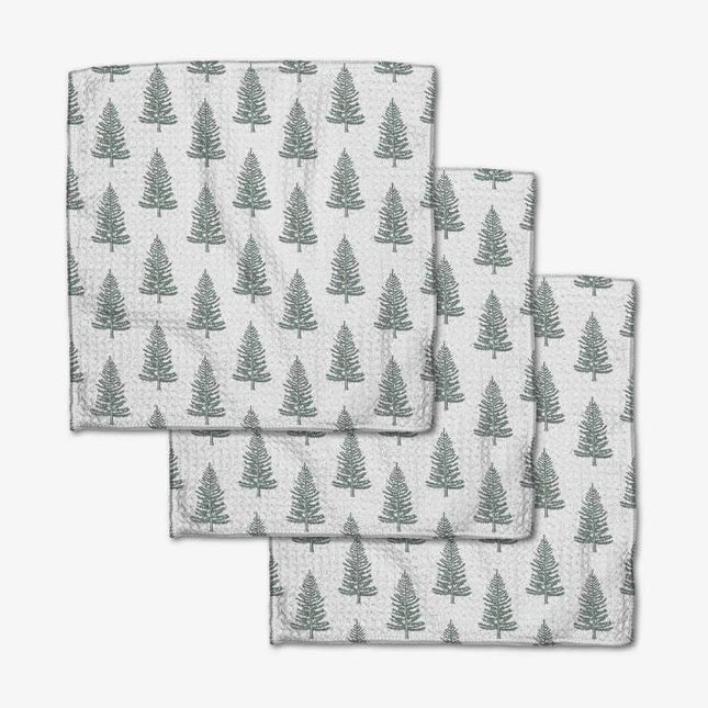 GEOMETRY Seasonal Dishcloths, Set of 3