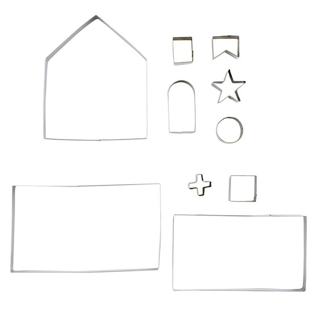 Gingerbread House Cookie Cutter Set