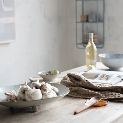 Recycled Amber Glass Spoon Rest