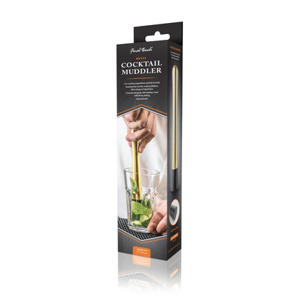 Brass Plated Stainless Muddler