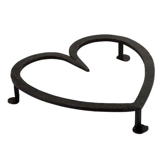 Black Iron Heart Trivet