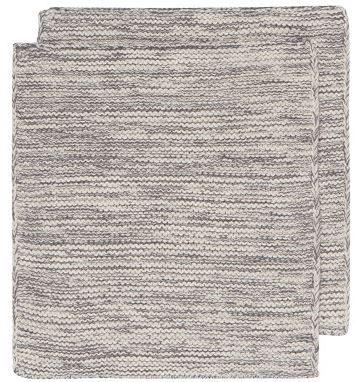 Cotton Knit Dishcloths, Set of 2