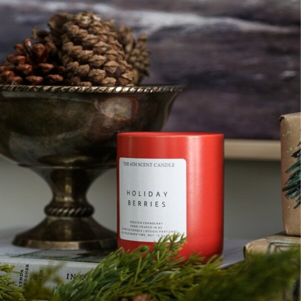 THE 6TH SCENT CANDLE Winter Collection, Holiday Berries