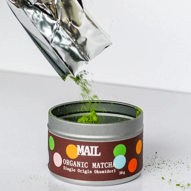 MAIL Okumidori Ceremonial Blend Organic Matcha, 30g