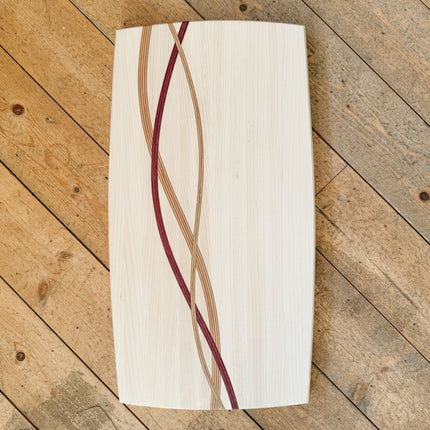 KOO WOODWORK Large Inlaid Charcuterie Board