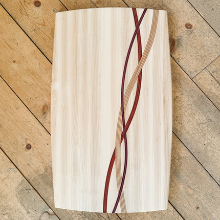 KOO WOODWORK Large Inlaid Charcuterie Board