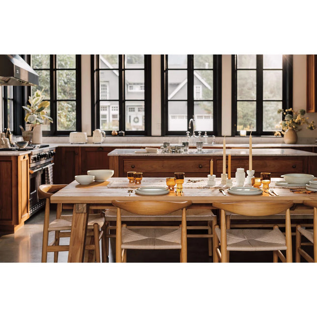 Iona Travertine Candleholder