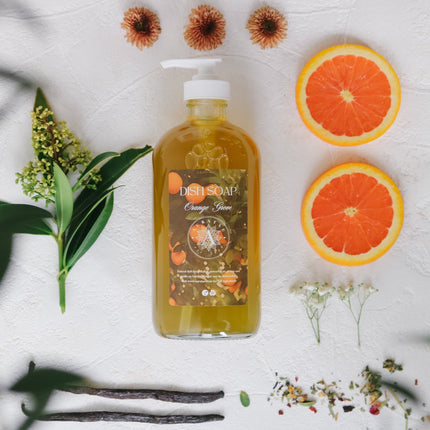 AURATAE Dish Soap, Orange Grove