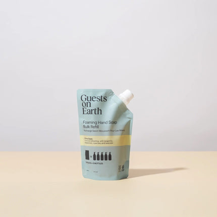 GUESTS ON EARTH Foaming Hand Soap, Citrus Oasis